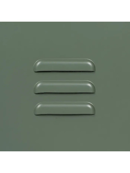 CHICAGO 120 X 35 aparador metal-cristal