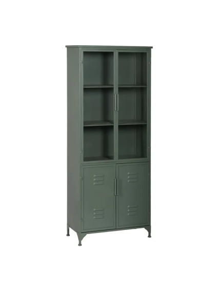 CHICAGO 72 X 35 vitrina metal-cristal