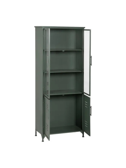 CHICAGO 72 X 35 vitrina metal-cristal