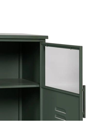 CHICAGO 72 X 35 vitrina metal-cristal