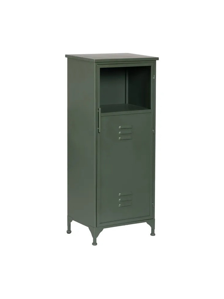 CHICAGO 48 X 35 mueble auxiliar metal-cristal