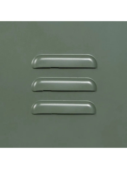 CHICAGO 48 X 35 mueble auxiliar metal-cristal