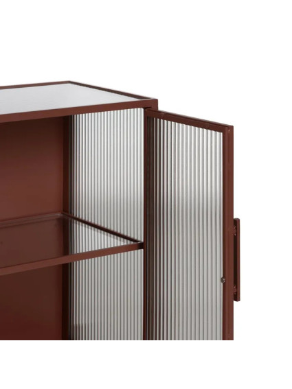 TOKIO 70 X 35 vitrina metal-cristal