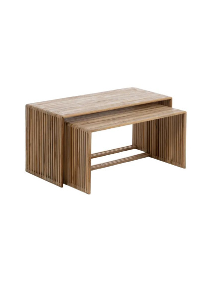 2 mesas coloniales de centro