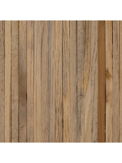 set de dos mesas de centro de teca reciclada