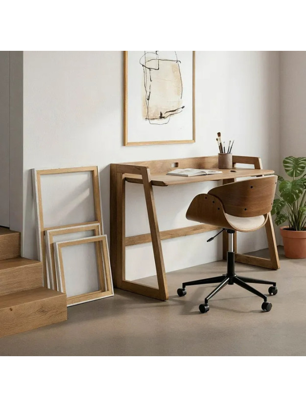 QUIJOTE 120 X 56 escritorio madera de mango