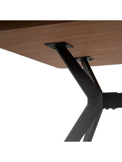 DINAMARCA 180 X 90 mesa comedor DM-metal