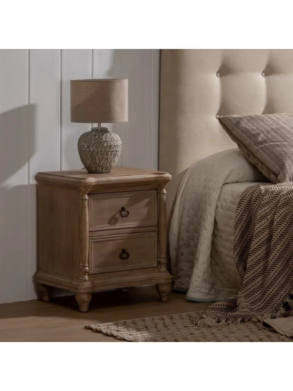 SUEÑO 48 X 38 mesita natural madera