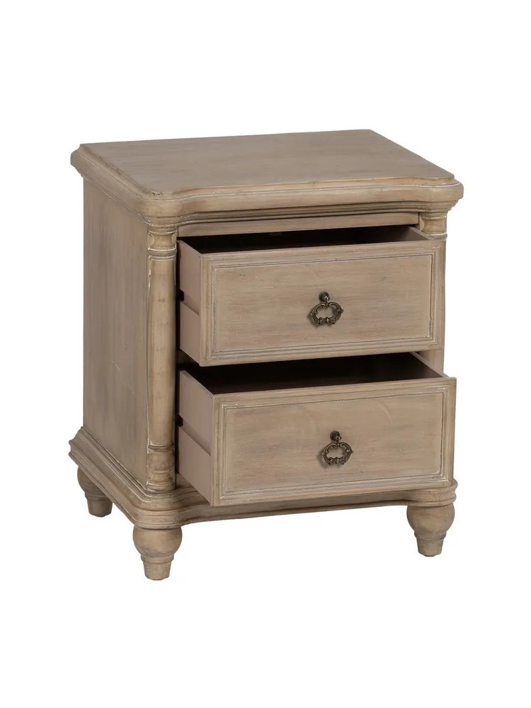 SUEÑO 48 X 38 mesita natural madera