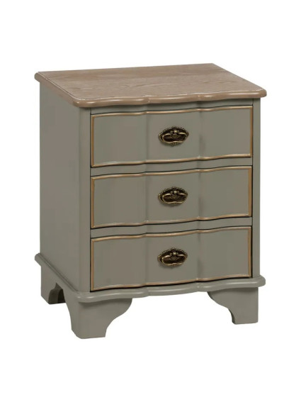 EUGENIA 50 X 35 mesita taupe madera