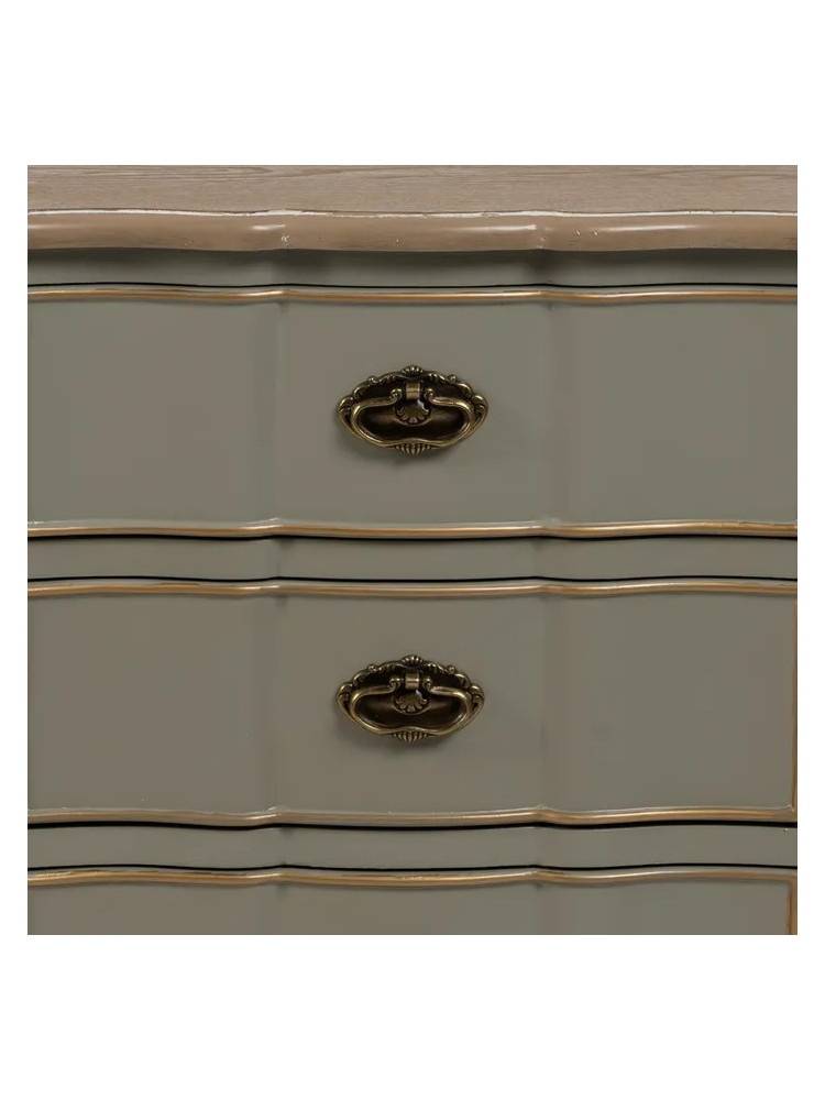 EUGENIA 50 X 35 mesita taupe madera