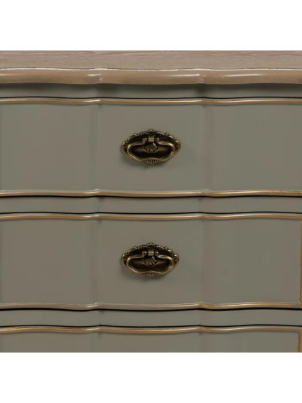 EUGENIA 50 X 35 mesita taupe madera