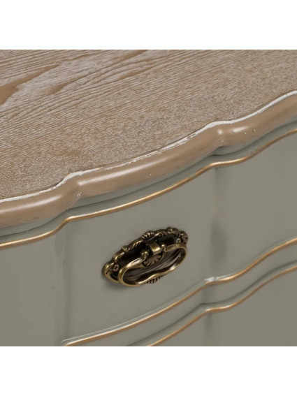 EUGENIA 50 X 35 mesita taupe madera