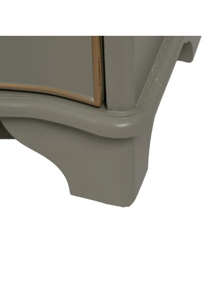 EUGENIA 50 X 35 mesita taupe madera