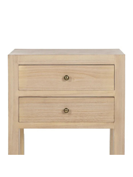 ECO 45 X 30 mesita 2 cajones DM-madera