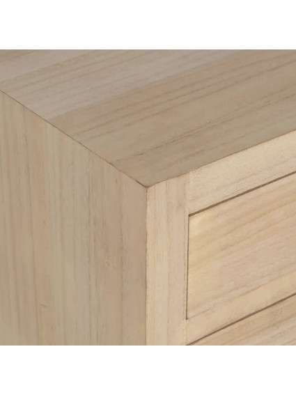 ECO 45 X 30 mesita 2 cajones DM-madera