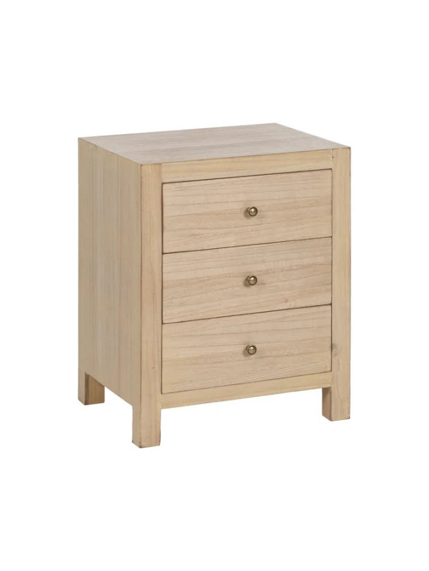 ECO 43 X 34 mesita 3 cajones DM-madera