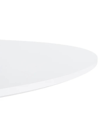 DELIRIO BLANCA 100 X 100 mesa comedor DM-metal