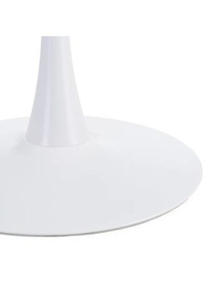 DELIRIO BLANCA 100 X 100 mesa comedor DM-metal