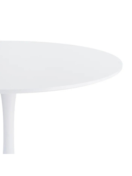 DELIRIO BLANCA 100 X 100 mesa comedor DM-metal