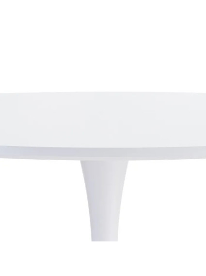 DELIRIO BLANCA 100 X 100 mesa comedor DM-metal
