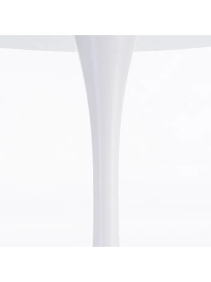 DELIRIO BLANCA 100 X 100 mesa comedor DM-metal