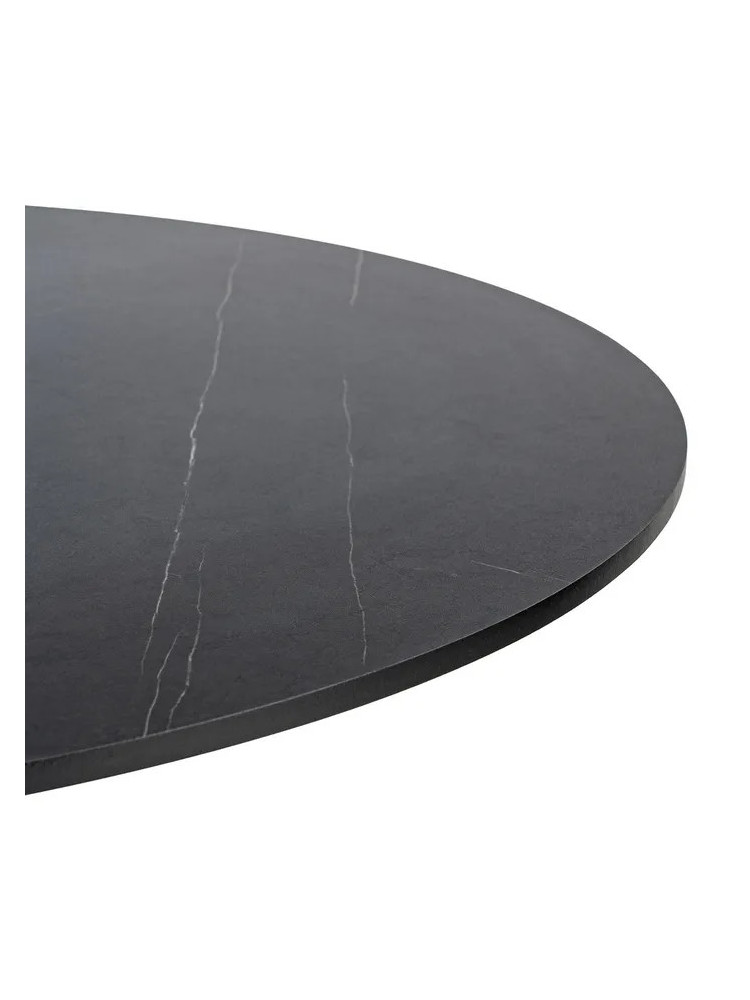 DELIRIO NEGRA 100 X 100 mesa comedor DM-metal