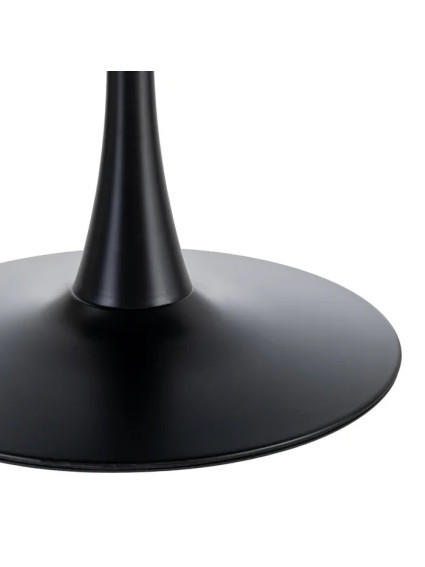 DELIRIO NEGRA 100 X 100 mesa comedor DM-metal