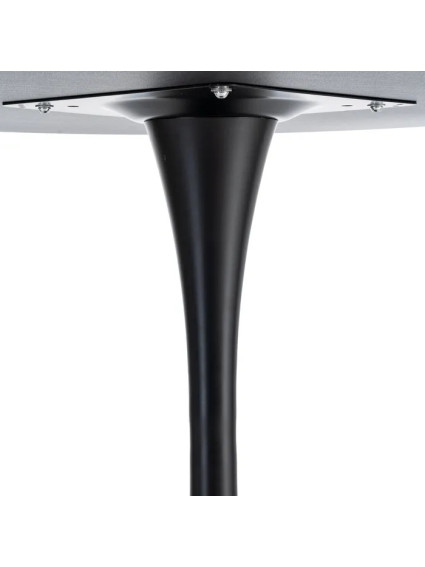 DELIRIO NEGRA 100 X 100 mesa comedor DM-metal