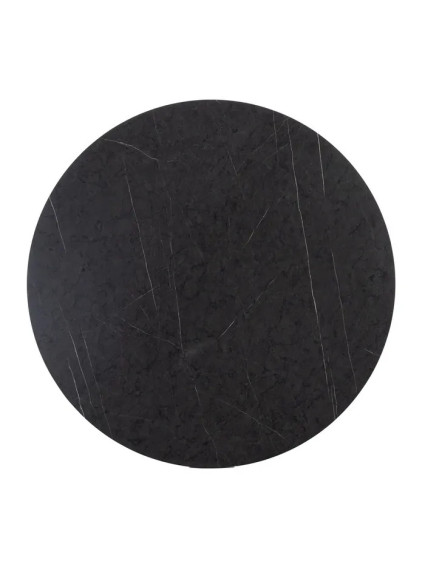 DELIRIO NEGRA 100 X 100 mesa comedor DM-metal