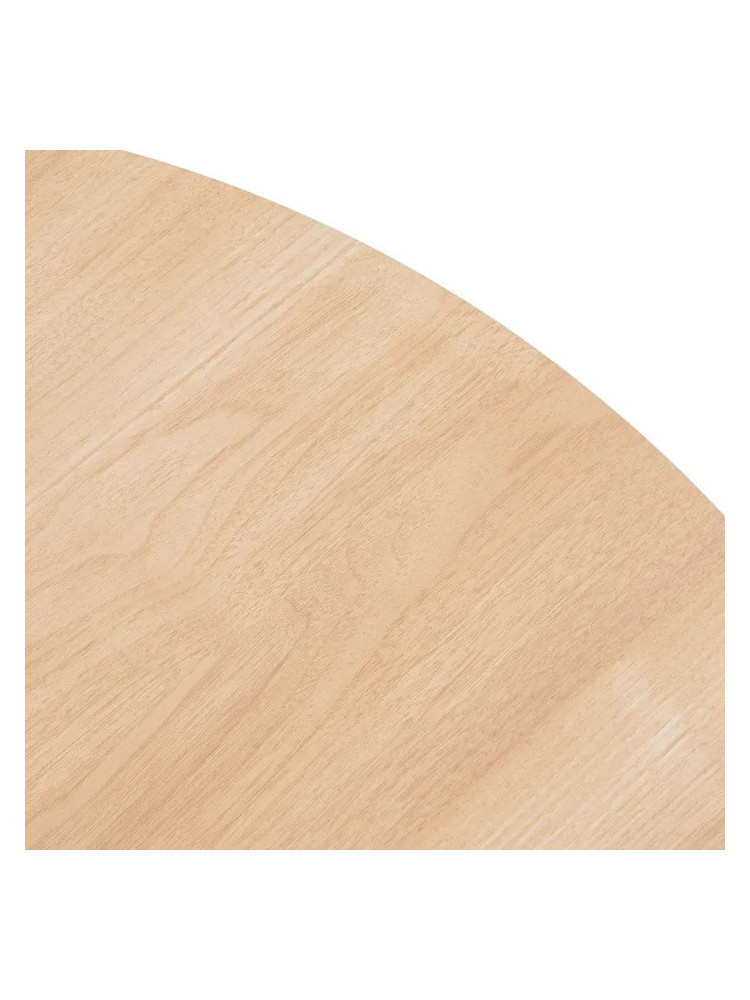 DELIRIO NATURAL-BLANCA 100 X 100 mesa comedor DM-metal