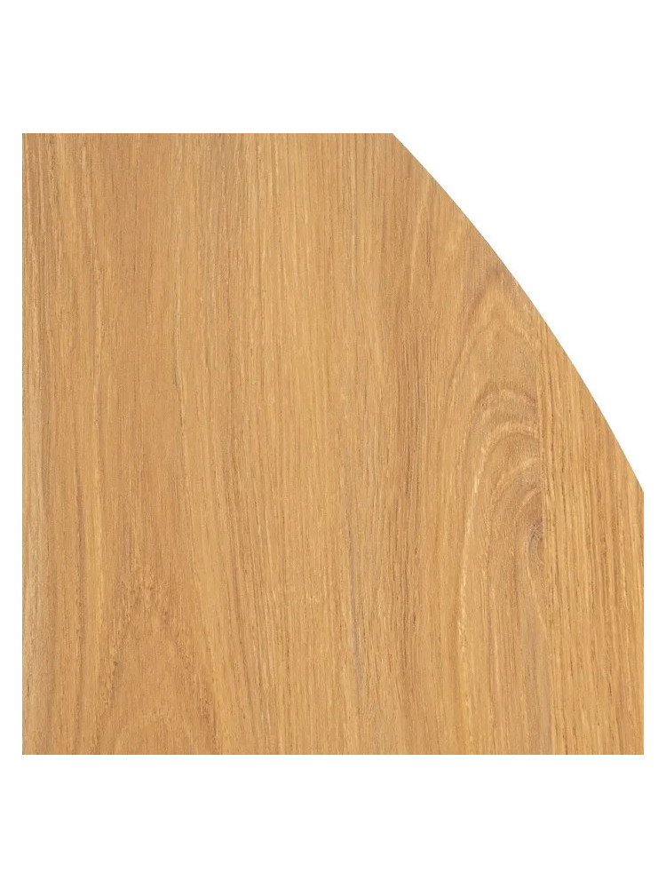 DELIRIO NATURAL-NEGRA 100 X 100 mesa comedor DM-metal