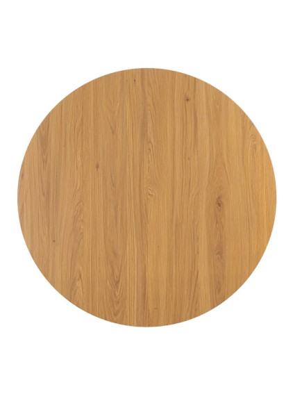 DELIRIO NATURAL-NEGRA 100 X 100 mesa comedor DM-metal