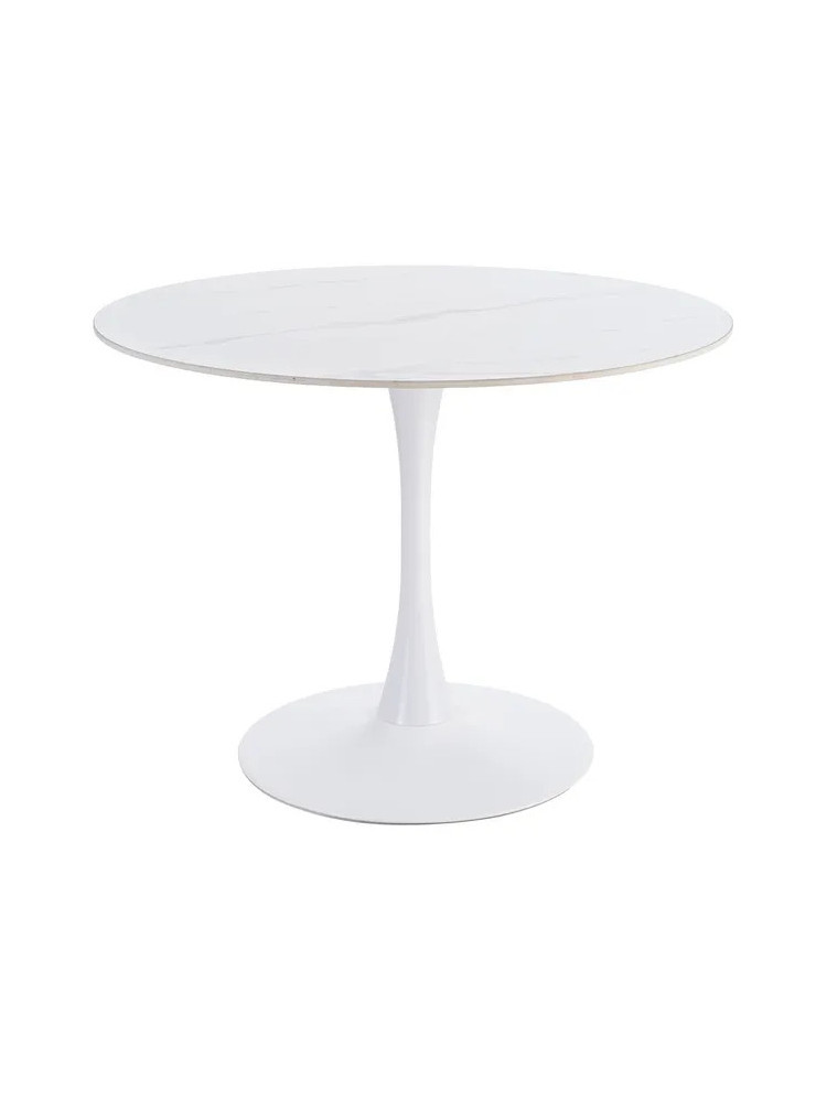 DIMENSIÓN BLANCA 100 X 100 mesa comedor piedra sintetizada