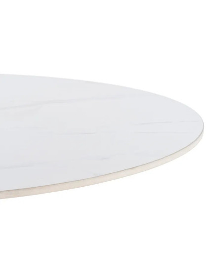 DIMENSIÓN BLANCA 100 X 100 mesa comedor piedra sintetizada
