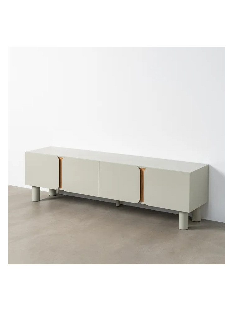 DINÁMICO 180 X 40 mueble TV taupe DM