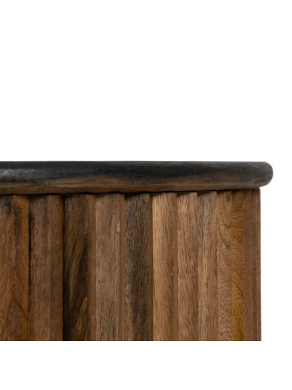 SABANA 153 X 41 aparador natural-oro madera