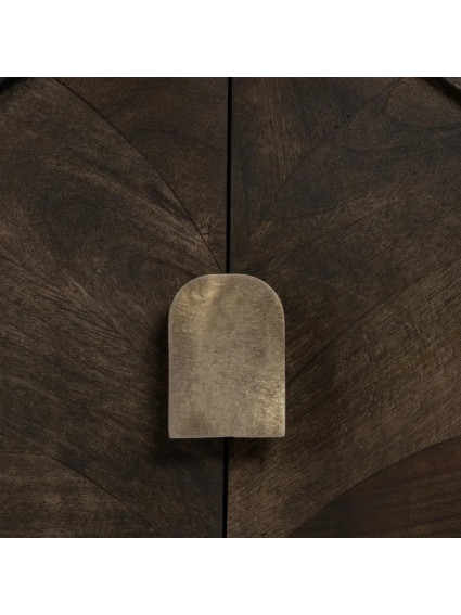 SABANA 153 X 41 aparador natural-oro madera