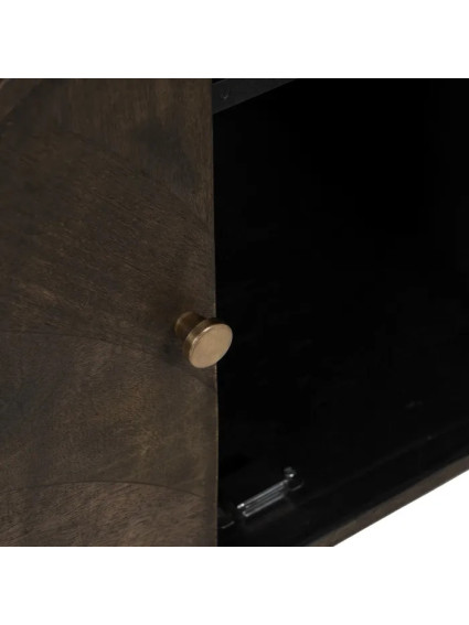 SABANA 153 X 41 aparador natural-oro madera