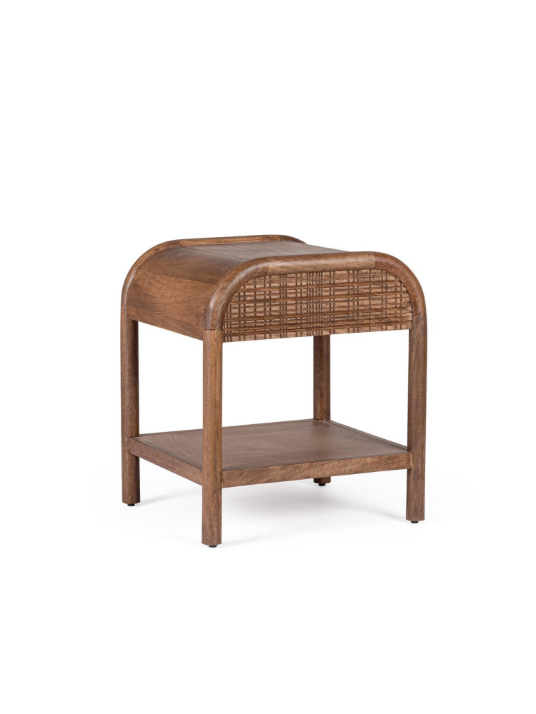 SURCO 45X40 mesita madera de mango