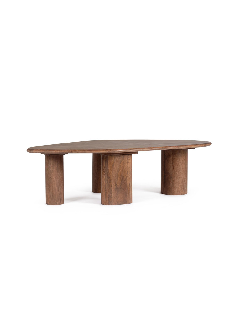 SURCO 150X79 mesa centro madera mango SURCO 150X79 mesa centro madera mango