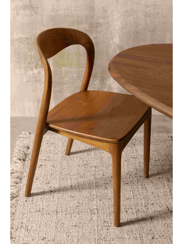 TURQUÍA 47X53 silla madera teca