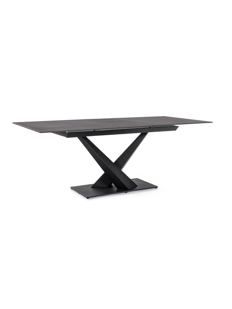VÉRTICE 160-200X90 mesa extensible negra VÉRTICE 160-200X90 mesa extensible negra