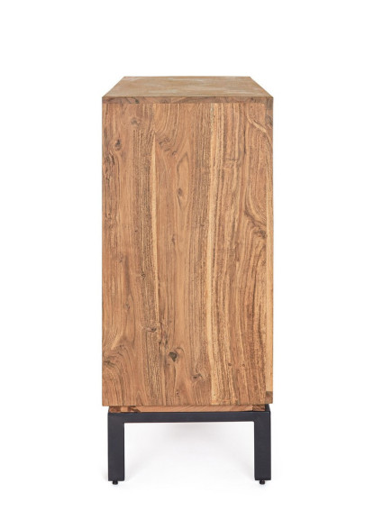BRÍO 115X40 aparador 2 puertas luz lED