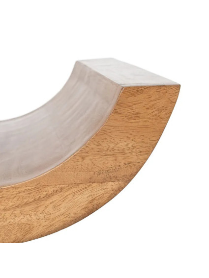 DUNA 160 X 35 banco natural madera de mango