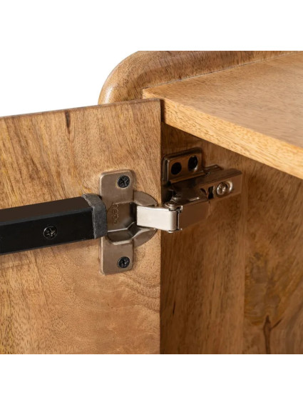 DUNA 160 X 40 mueble TV natural madera de mango