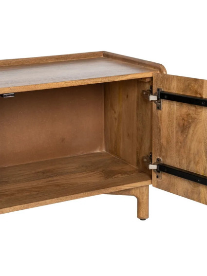 DUNA 160 X 40 mueble TV natural madera de mango
