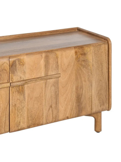 DUNA 160 X 40 mueble TV natural madera de mango
