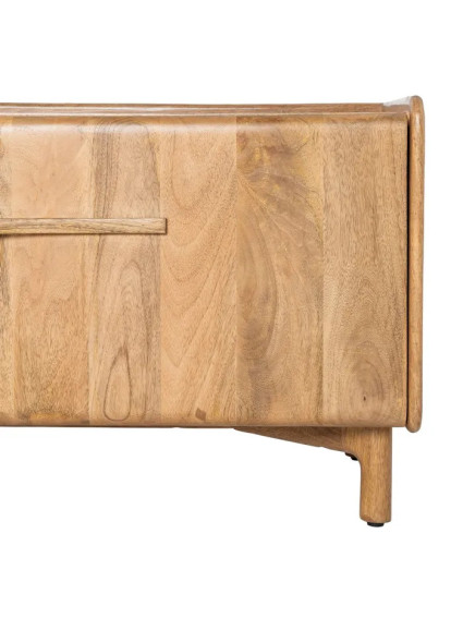 DUNA 160 X 40 mueble TV natural madera de mango
