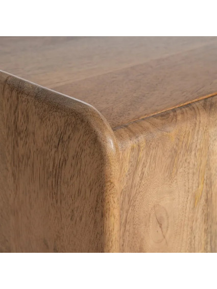 DUNA 160 X 40 mueble TV natural madera de mango